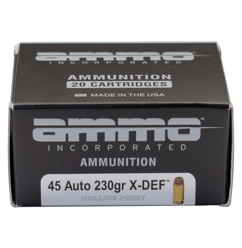 Ammo Inc .45 ACP, 230gr X-DEF, 20rd
