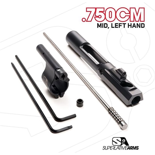 Superlative Arms Llc AR-15 ADJ PISTON SYSTEM W/CLAMPON .750'' GAS BLOCK MID LH SABO-PS-LFD-M750CM