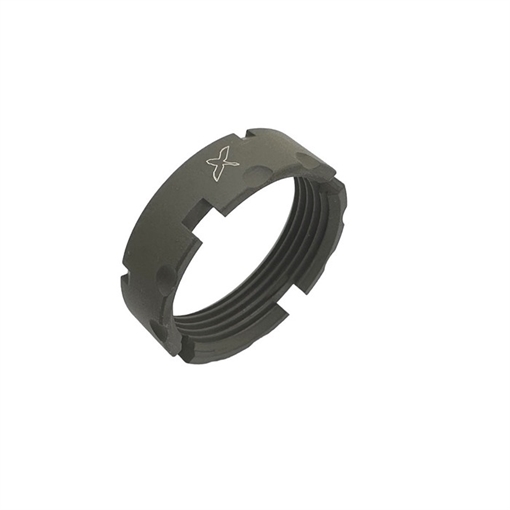 Forward Controls Design AR-15 BILLET CASTLE NUT BURNT OD GREEN CNF (CASTLE NUT, FORWARD CONTR