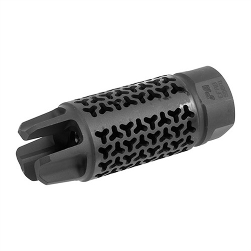 Precision Armament EFAB HYBRID FLASH HIDER 22 CAL 1/2-28 SS IONBOND A04484
