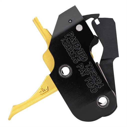 American Trigger Corporation AR-15 GOLD TRIGGER FIXED FLAT 5.56MM ARGOLD-FLAT-FXD