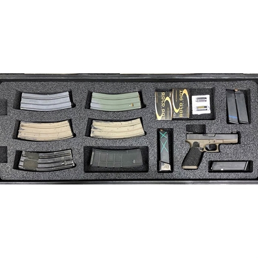 Gunformz AR-15 PELICAN 1700 V2 BOTTOM LAYER FOAM INSERT GFARBL P1700 V2