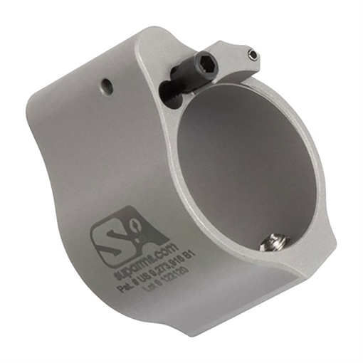 Superlative Arms AR-15 SOLID ADJUSTABLE GAS BLOCK .936'' STAINLESS STEEL SABO-DI-936SS
