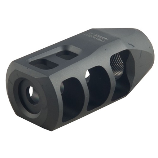 Precision Armament M11 MUZZLE BRAKE 30 CALIBER 5/8-24 SS BLACK A04006