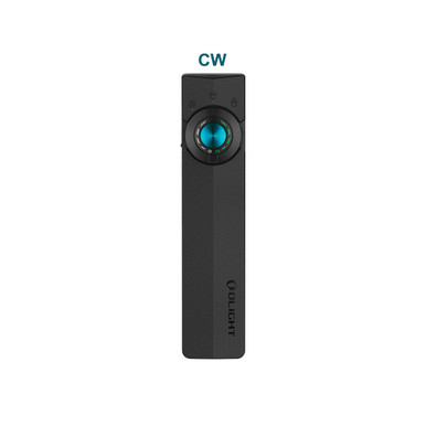 Olight ArkPro Flat EDC Flashlight 1500 Lumens UV Laser - Black