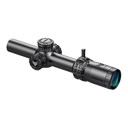 Swampfox Optics Arrowhead Black 1-6x24mm 30mm Tube Guerrilla Dot BDC Reticle ARH16241-B
