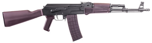 Arsenal SAM5 AK47 5.56x45mm/223 16" Barrel, Plum Furniture, Black Milled Receover, 30rd