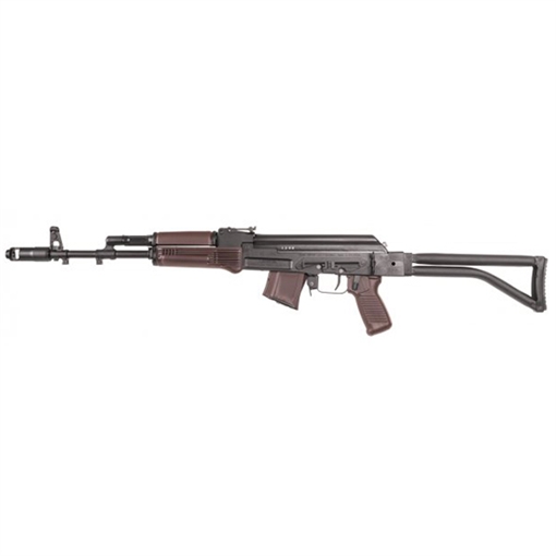Arsenal SAM7SF 84E 7.62x39mm 10+1 16.33" Black Steel Threaded Barrel, Black Forged & Milled Aluminum Receiver, Black Synthetic Folding Right Side Stock, Plum Polymer Grip SAM7SF-84EPM