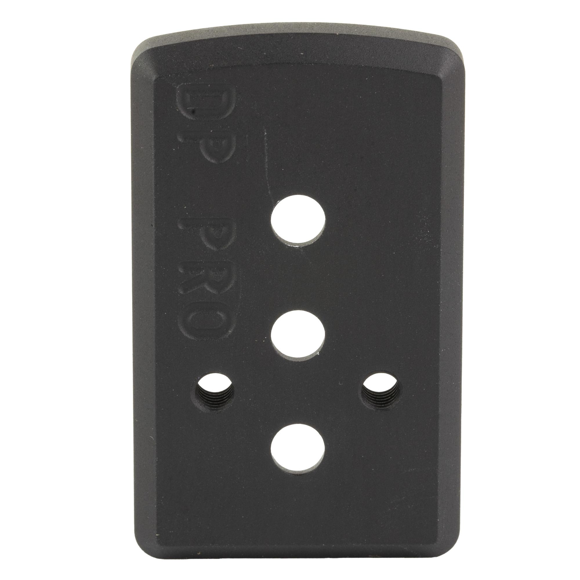 Unity Tactical LLC Fast Optic Mounting Plate For Delta Point Pro, Compatible With Unity MRDS & LPVO Mounts, Black (FST-SOPD)
