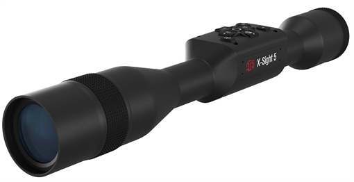ATN X-Sight 5 Night Vision Rifle Scope Black Anodized 3-15x 30mm Tube Gen 5 Smart Mil Dot Reticle DGWSXS3155P