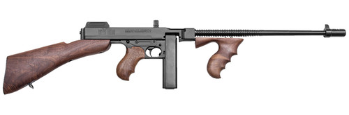 Thompson 1927A1 Deluxe 45 ACP, 16.5" Barrel, Walnut Furniture, Detachable Stock, Blued Rec, 20rd