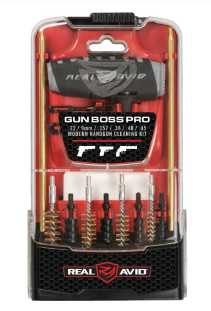 Real Avid Gun Boss Pro Handgun Cleaning Kit #AVGBPRO-P