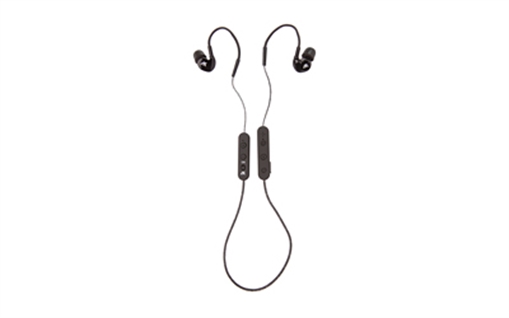 AXIL GS Extreme 2.0, Tactical Earbuds with Bluetooth and Lanyard, Matte Finish, Black, Includes Carry Case, USB-C Charging Cable, T-shirt/Hat Clip, Wind Filter Disc, Ear Tips GS-XR GSXR