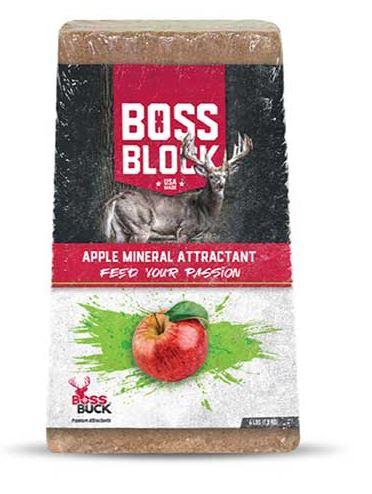 Boss Block Apple Mineral Attractant, 4 LBS (BB-BLOCK-APL)
