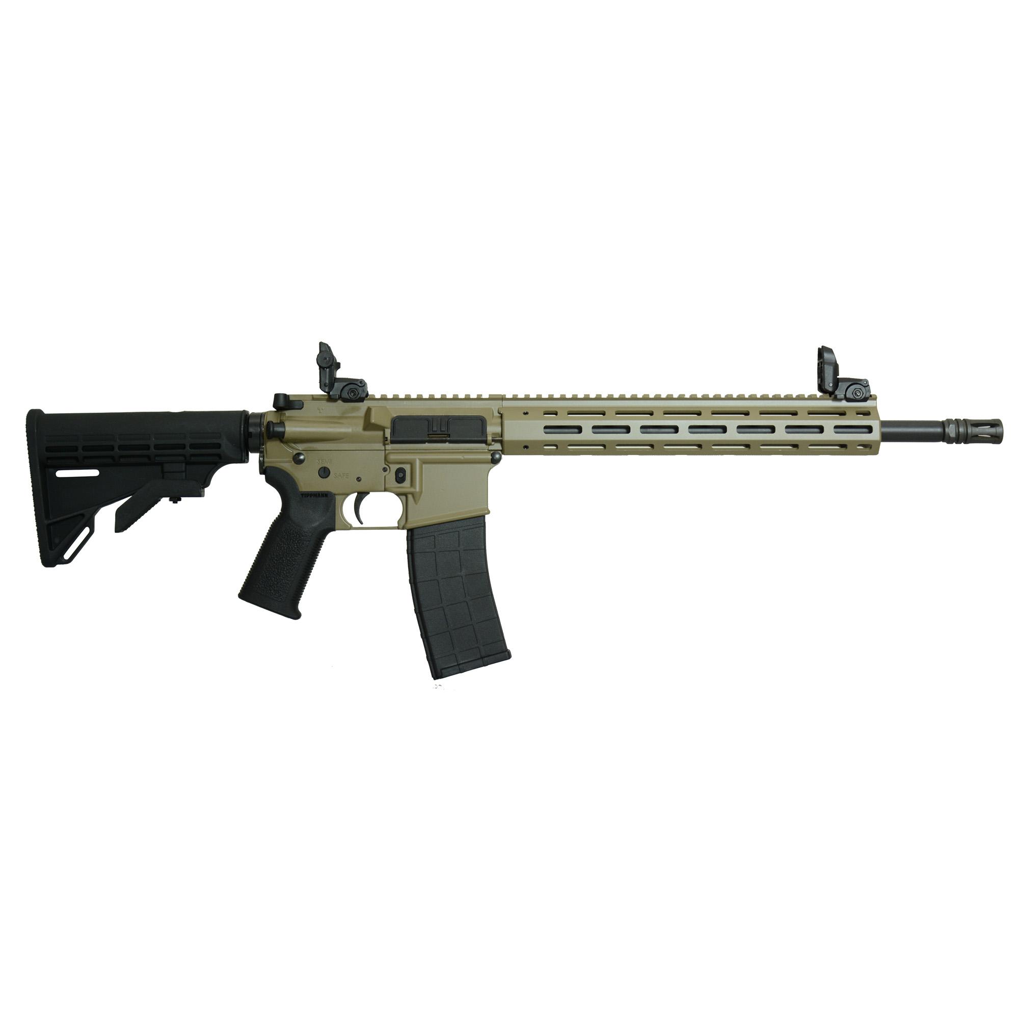 Tippmann Arms M4-22 Elite A101164, 22 LR, 16", 25 Rds, Black & FDE