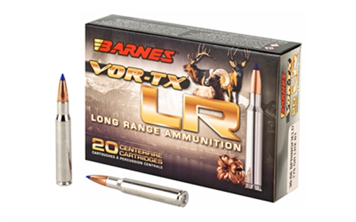Barnes Barnes VOR-TX Long Range Rifle Ammo 30-06 Sprg. 175 gr. LRX Boat Tail 20 rd. 30748 LR30061
