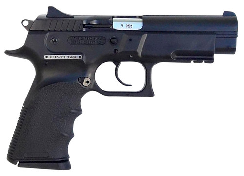 Bul Armory Cherokee 9mm, 4.45" Barrel, 3-Dot Sights, Black Oxide, 17rd