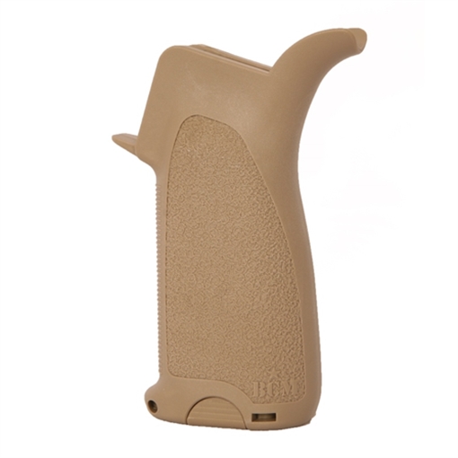BCM BCMGunfighter Grip Mod 3 Made of Flat Dark Earth Polymer With Storage Compartment for AR-Platform GFGMOD3FDE