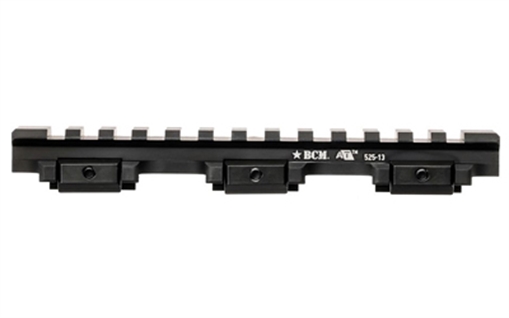 Bravo Company A/T 525-13 Optic Riser, Fits Picatinny, 5.75" Long, 0.525" Height, Anodized Finish, Black BCM-OR-AT-525-13 ORAT52513