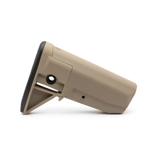 Bravo Company BCMGUNFIGHTER Mod 0 Adjustable Stock, Fits Mil Spec Buffer Tube, Flat Dark Earth BCM-GFS-MOD-0-FDE GFSMOD0FDE