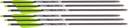 Bear Archery TrueX Crossbow Bolts 1" Diameter 20" 6/pk ACBK20