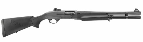 Benelli M2 12 Ga. 18.5" Barrel, 3", Ghost Ring Sights, ComforTech Stock, Black, 7rd
