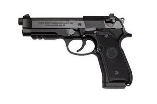 Beretta 96A1, Double Action/Single Action, Semi-automatic, Metal Frame Pistol, Full Size, 40 S&W, 4.9" Barrel, Alloy, Blued Finish, Plastic Grips, 3 Dot Sights, 12 Rounds, 3 Magazines J9A4F10