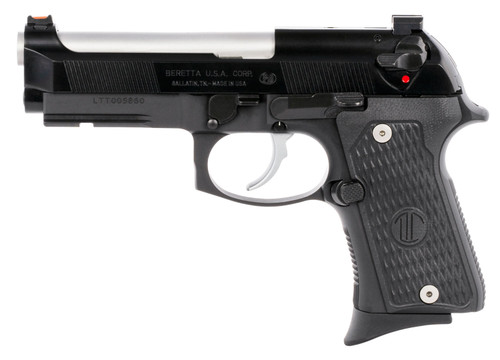 Beretta 92G Elite LTT Compact 9mm, 4.25" Barrel, Black Synthetic Grip, 15rd