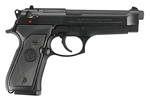 Beretta USA 92FS *CA Compliant Full Size Frame 9mm Luger 10+1 4.90" Black Bruniton Barrel, Serrated Steel Slide, Black Bruniton Aluminum Frame w/Beavertail, Ambidextrous, USA Made JS92F300
