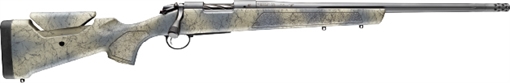 Bergara B-14 Wilderness Series Sierra, Bolt Action Rifle, 6MM Creedmoor, 20" Fluted Barrel, Threaded 5/8-24, Camo Finish, Sniper Gray, Sierra Synthetic Soft Touch Stock, Omni Muzzle Brake, Fluted Bolt, 4 Rounds, Hinged Floor Plate Magazine, Right Hand B14S