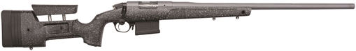 Bergara Premier Series HMR Pro Rifle, Bolt Action, 7MM PRC, 24" Threaded Barrel, 5/8x24 Threaded, Cerakote Finish, Gray, HMR Molded Stock with Mini-Chassis, TriggerTech Trigger, 5 Rounds, 1 AICS Magazine, Right Hand BPR20-7PRC BPR207PRC