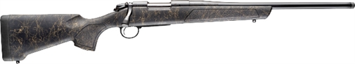 Bergara Rifles B-14 Stoke 243 Win 4+1, 20" Graphite Black Cerakote #4.5 Contour Threaded Barrel, Graphite Black Cerakote Steel Receiver, Black Webbed Tan Fixed w/SoftTouch Synthetic Stock B14S903