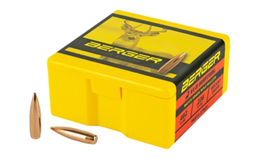 Berger Bullets VLD Hunting, .277 Diameter, 270 Caliber, 130 Grain, Boat Tail Hollow Point, 100 Count 27501 60-27501