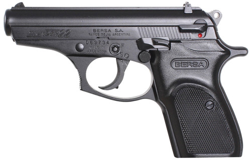 Bersa Thunder T22M .22 LR, 3.5" Barrel, Manual Safety, Black, 10rd