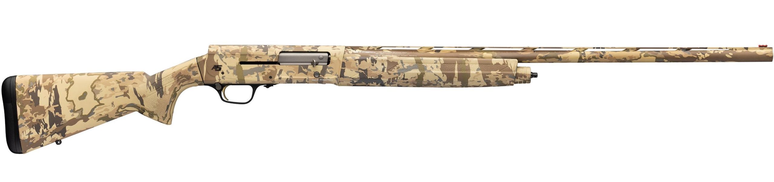 Browning A5 Semi-Auto Shotgun 0119406004, 20 Gauge, 28", 3" Chmbr, AURIC Camo Synthetic Stock, 3 Rds