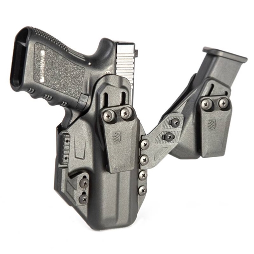 Blackhawk Stache Premium Holster Kit IWB Black Polymer Belt Clip Fits Sig P320 Ambidextrous 416161BK