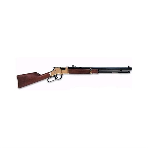 HENRY BIG BOY BRASS LEVER ACTION RIFLE RIL 44MAG/44SPL 20 IN OCT BBL BLUE/WALNUT 10RD H006