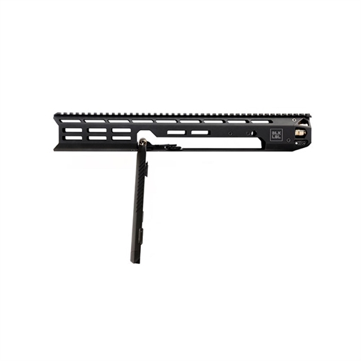 Brownells AR-10 W/ LOW-PROFILE RECEIVER 17'' FOREND BIPOD BLACK BL-AR10L-B-17-BLK