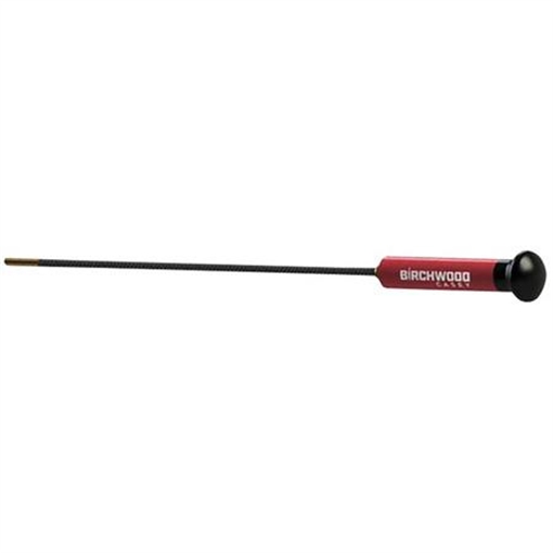 Birchwood Casey Premium Carbon, One Piece Cleaning Rod, 36", For .270-.50 Caliber Bores, Black/Red BC-41442