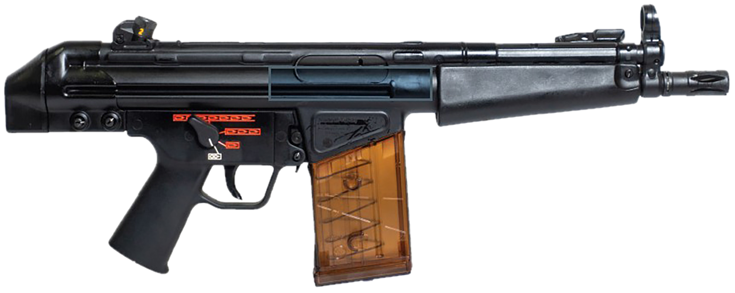 Century Arms AP51 Pistol HG7887-N, 308 Win/7.62x51 NATO, 8.3in, Black Lacquer Finish,20 Rds