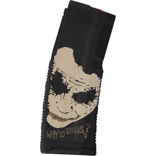 Black Rain Ordnance Black Rain Ordnance Lasered AR15 Magazine Joker 30 rd. BRO-MAG30-JOKER