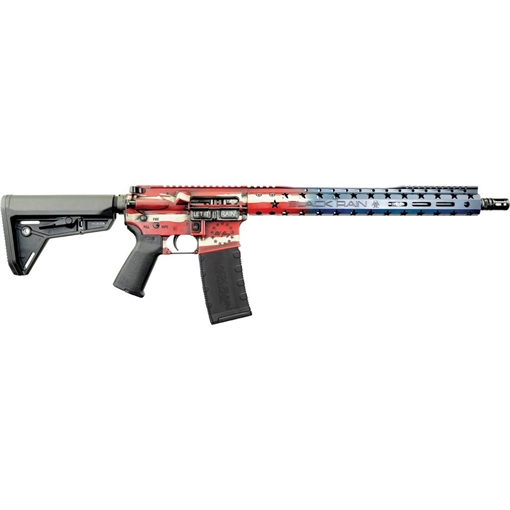 Black Rain Ordnance Spec+ Patriot Rifle 5.56mm 30rd Magazine 16" Barrel Old Glory Finish BRO-PAT-OLDGLORY