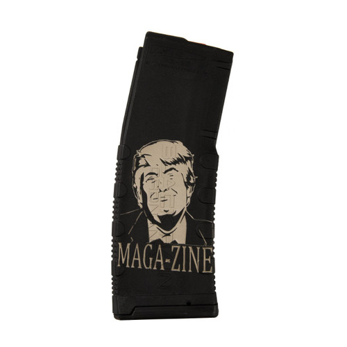 Black Rain Ordnance Black Rain 30 Round Magazine - Trump Maga-Zine Etched
