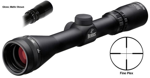 BLEMISHED Burris 3-12x32mm Handgun LER Scope Fine Plex Reticle PA Target Knobs Gloss 200305B