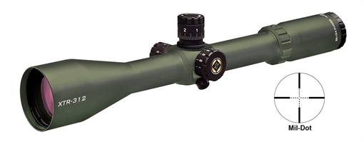 BLEMISHED Burris 3-12x50mm Xtreme Tactical Scope Mil-Dot Reticle Olive Side PA 201912B