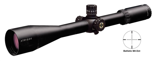 BLEMISHED Burris 6-24x50 Xtreme Tactical Rifle Scope Ballistic Mil-Dot Reticle Matte Side PA 201931B