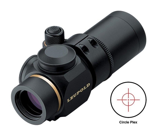 BLEMISHED Leupold Prismatic Hunting Shotgun/Muzzleloader Rifle Scope 1x14mm Illum. Circle Plex Reticle - Matte 63885B