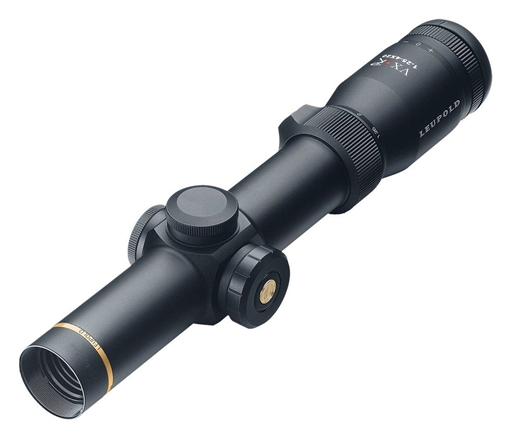BLEMISHED Leupold VX-R Metric Rifle Scope - 1.25-4x20mm 30mm Illuminated FireDot 4 Reticle Matte - METRIC SCOPE 110683B