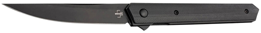 Boker Plus Kwaiken Air Pocket 3.54" Plain Black G10 Handle 01BO339