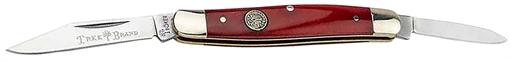 Boker Pen Knife Traditional Pen/Spear Plain D2 Steel Blade Smooth Red Bone Handle 110844